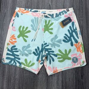 Roark Chiller Collar Reefer 17” Stretch Boardshorts Men’s Size 36 NWT MSRP $69